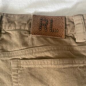 Ralph Lauren Tan Corduroy Pants